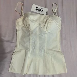 Dolce and Gabanna Corset Top